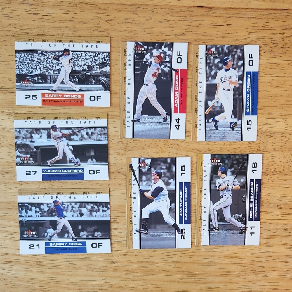 2002 Fleer/Skybox Int'l LP 007 Baseball Card Lot Excellent Collectible Condition